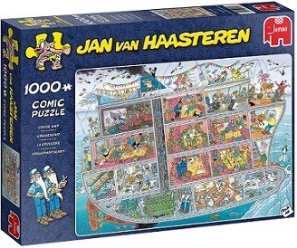 Puzzelwereld-Legpuzzel-Jumbo-Jan van Haasteren- Cruiseschip-1000 stukjes-20021