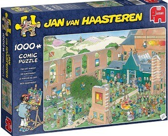 Puzzelwereld-Legpuzzel-Jumbo-Jan van Haasteren- De Kunstmarkt-1000 stukjes-20022