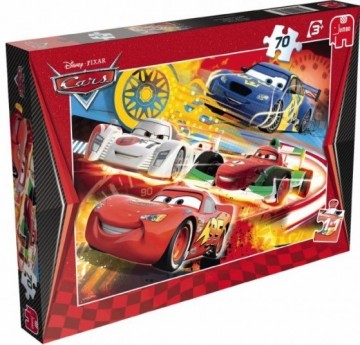 puzzelwereld legpuzzel jumbo 17270 Cars 70 stukjes F
