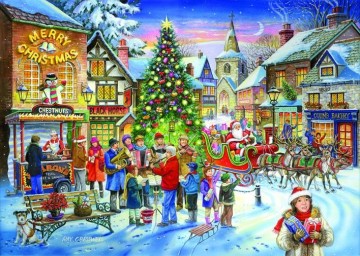 Puzzelwereld legpuzzel the house of puzzles 2261 Christmas Shopping 500 stukjes P