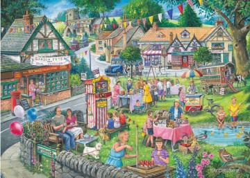 puzzelwereld legpuzzel the house of puzzles 2940 summer green 1000 stukjes P