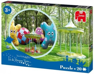 Puzzelwereld-Legpuzzel-Jumbo- In de Droomtuin-20 stukjes-13444B