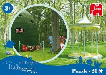 Puzzelwereld-Legpuzzel-Jumbo- In de Droomtuin-20 stukjes-13444D