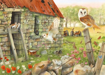 Puzzelwereld legpuzzel the house of puzzles 2537 Dawn Flight 1000 stukjes P