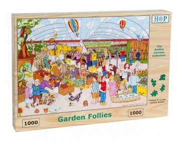 puzzelwereld legpuzzel the house of puzzles 3855 garden follies 1000 stukjes L