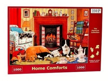 puzzelwereld legpuzzel the house of puzzles 4234 home comforts 1000 stukjes L