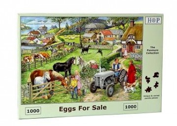 Puzzelwereld legpuzzel the house of puzzles 4197 eggs for sale 1000 stukjes L