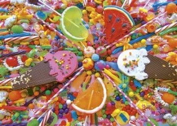 Puzzelwereld-Legpuzzel-Educa-Zoetigheid-500 stukjes-16271 P