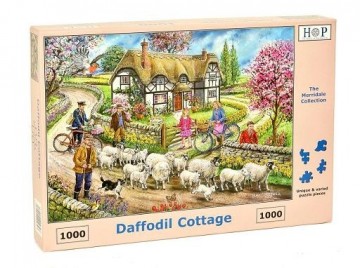 Puzzelwereld legpuzzel the house of puzzles 4647 daffodil cottage 1000 stukjes L
