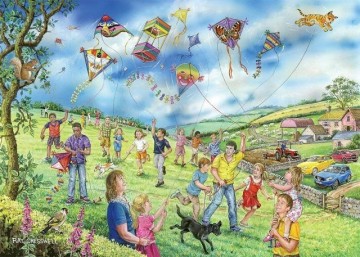 puzzelwereld legpuzzel the house of puzzles 4807 Let's Go Fly a Kite 250 XL stukjes P
