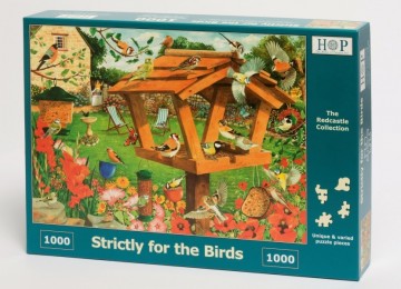 puzzelwereld legpuzzel the house of puzzles 5057 strictly for the birds 1000 stukjes R