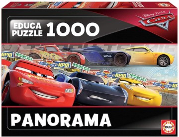 Puzzelwereld-Legpuzzel-Educa-Cars-1000 stukjes-17997 F