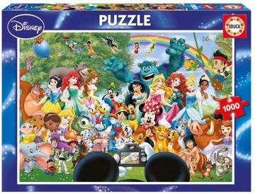 Puzzelwereld-Legpuzzel-Educa-The Marvellous World of Disney II-1000 stukjes-16297 F