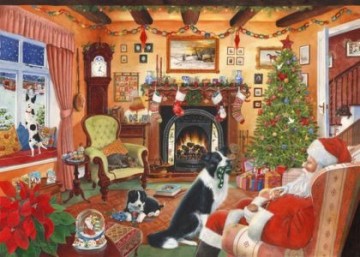 Puzzelwereld legpuzzel the house of puzzles 2506 Me Too, Santa 500 stukjes P