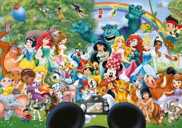 Puzzelwereld-Legpuzzel-Educa-The Marvellous World of Disney II-1000 stukjes-16297 P