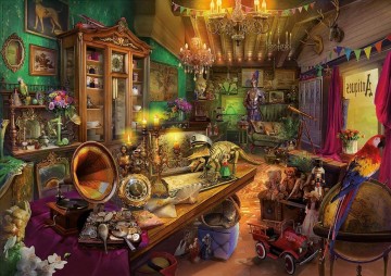 Puzzelwereld-Legpuzzel-Educa-Antiekzolder-500 stukjes-18480 P