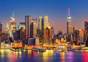 Puzzelwereld-Legpuzzel-Educa-Avond in Manhattan-1500 stukjes-18466 P