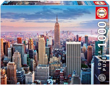 Puzzelwereld-Legpuzzel-Educa-Manhattan-1000 stukjes-14811 F