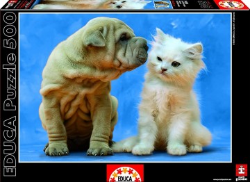 Puzzelwereld-Legpuzzel-Educa-Geheimen-500 stukjes-14806 F