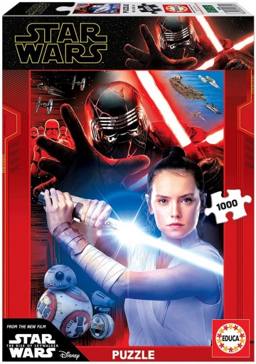 Puzzelwereld-Legpuzzel-Educa-Star Wars IX-1000 stukjes-18362 F