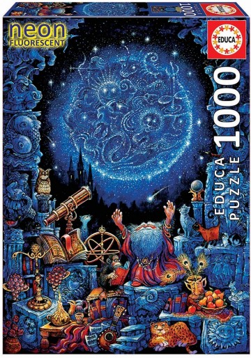 Puzzelwereld-Legpuzzel-Educa-Astrologie-1000 stukjes-18003 F