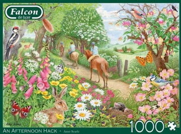 Puzzelwereld legpuzzel falcon de luxe 11288 an afternoon hack 1000 stukjes F