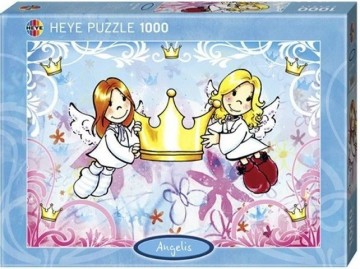 Puzzelwereld-Legpuzzel-Heye-Angelis, Crown-1000 stukjes-H29346 F