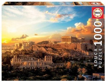 Puzzelwereld legpuzzel educa 18489 acropolis athene 1000 stukjes F