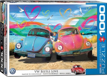 Puzzelwereld legpuzzel eurographics 5525 Beetle love 1000 stukjes L