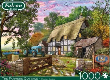 Puzzelwereld legpuzzel  falcon de luxe 11278 The Farmers Cottage 1000 stukjes F