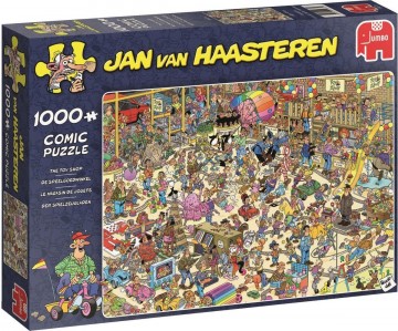 Puzzelwereld jan van haasteren de speelgoedwinkel puzzel   1000 stukjes links 2