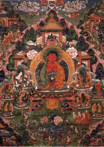 Puzzelwereld-Legpuzzel-Grafika-Buddha Amitabha-1500 stukjes-F00601 P