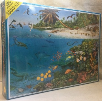 puzzelwereld legpuzzel james hamilton 1054 coral sea lagoon 1000 stukjes L
