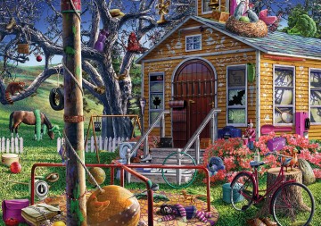 Puzzelwereld legpuzzel 20505 lonely house 1000 stukjes