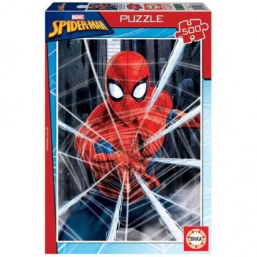 Puzzelwereld-Legpuzzel-Educa-Spiderman-500 stukjes-18486