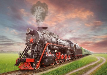 Educa 18503 puzzel 2000 stoom locomotief p