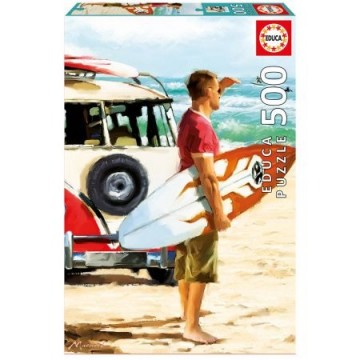 Puzzelwereld-Legpuzzel-Educa-Surfer-500 stukjes-17084 F