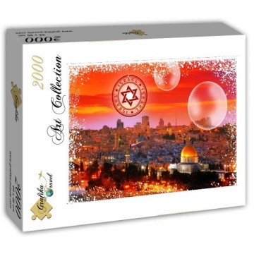Puzzelwereld-Legpuzzel-Grafika-Israel-2000 stukjes-F00225 L