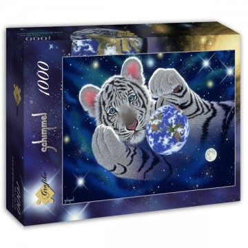 Puzzelwereld-Legpuzzel-Grafika-A Hug for Mother-1000 stukjes-F00392 L