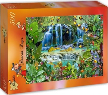 Puzzelwereld Legpuzzel F00548 francois ruyer waterval 500