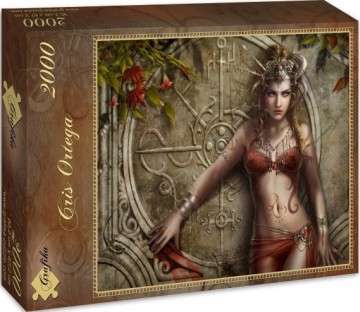 Puzzelwereld-Legpuzzel-Grafika-Stone Rose-2000 stukjes-1035 L