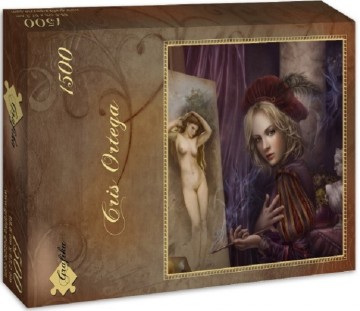 Puzzelwereld-Legpuzzel-Grafika-The Painter-1500 stukjes-1398 L