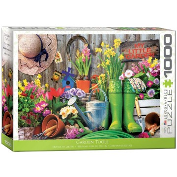 Puzzelwereld legpuzzel eurographics 5391 Garden tools 1000 stukjes L