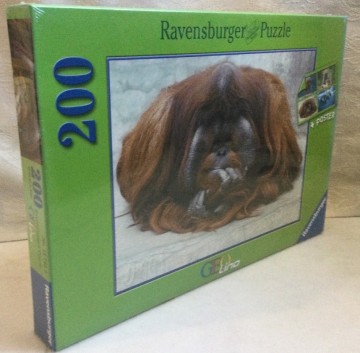 puzzelwereld legpuzzel ravensburger 127429 geo line orang oetang 200 stukjes L