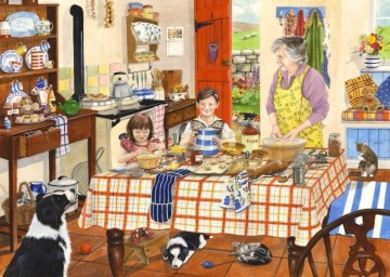 Puzzelwereld legpuzzel the house of puzzles 3633 Homemade Scones 1000 stukjes P