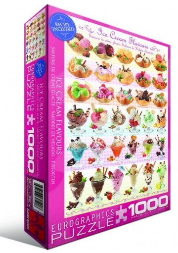 puzzelwereld legpuzzel eurographic 0590 ijs 1000 stukjes Rs