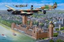 Puzzelwereld legpuzzel the house of puzzles 4418 Fly Past 500 stukjes P