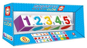 Puzzelwereld-Legpuzzels-Educa-Cijfers 1 t/m 5 (magnetische blokken)
