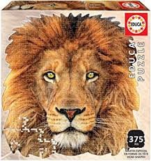Puzzelwereld-Legpuzzel-Educa-Leeuwenkop-367 stukjes-18653