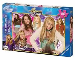 Puzzelwereld-Legpuzzel-Ravensburger-Hannah Montana-100 stukjes-107551